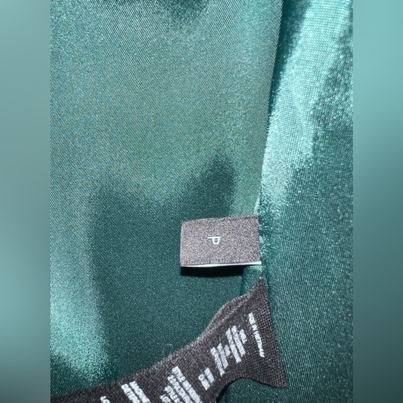 Theory Modern Moto Jacket Green Faux Suede XS NWT - Picture 8 of 10